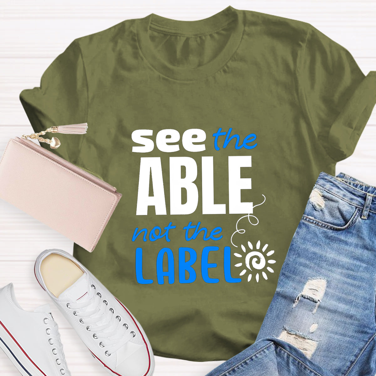 See The Able Not the Label T-Shirt