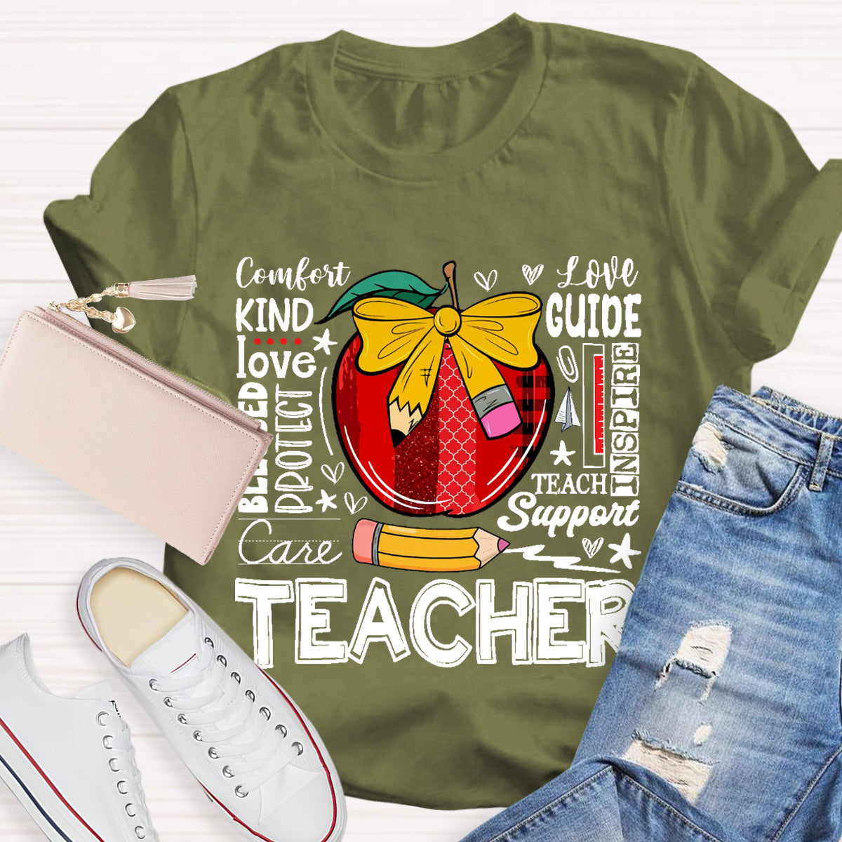 Teacher Caring And Be Kind For Students T-Shirt