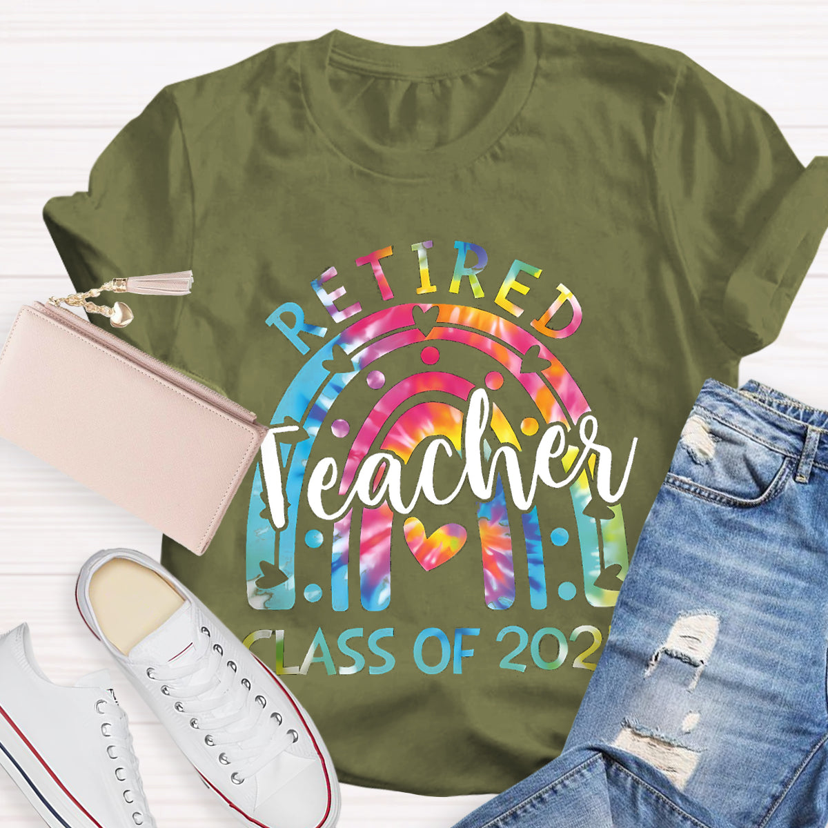 Retired Teacher Class Of 2025 T-Shirt