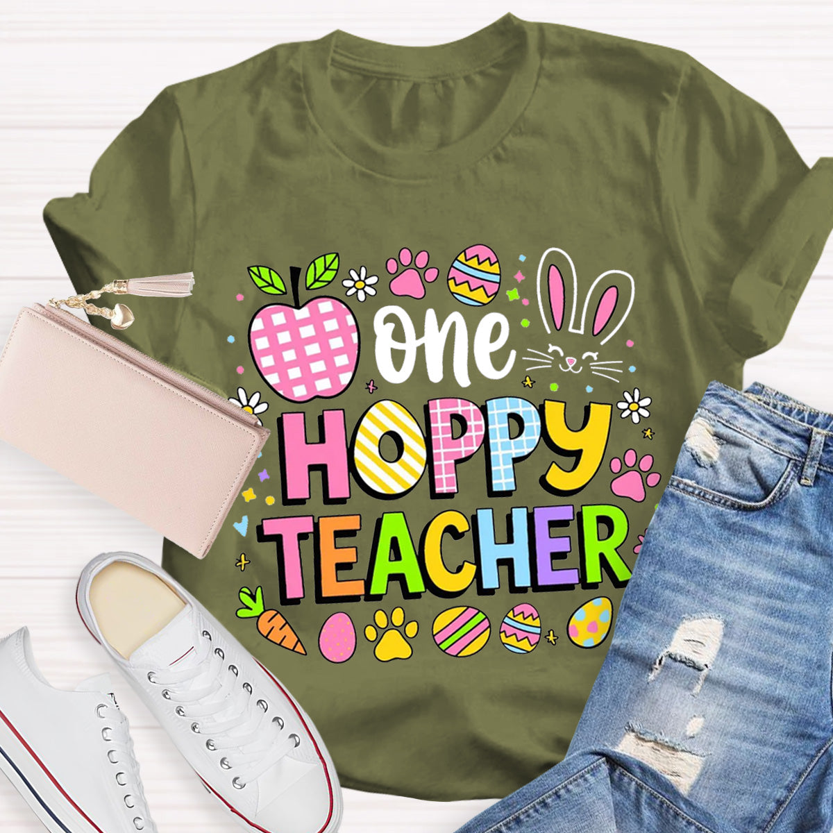 One Hoppy Teacher T-Shirt