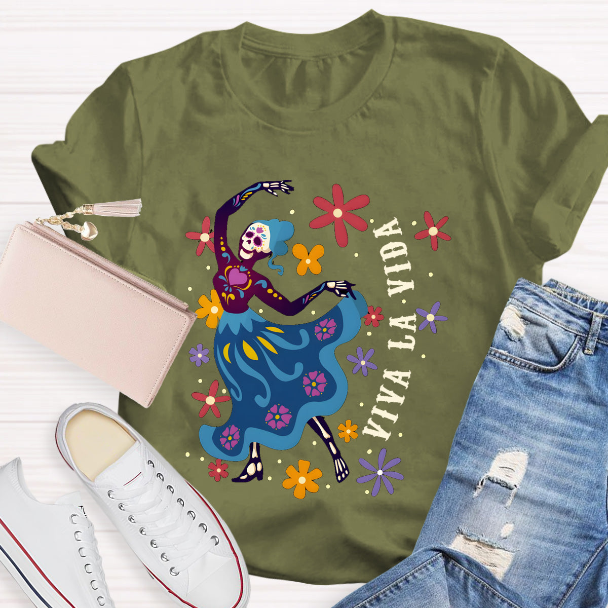 Viva La Vida Spanish Teacher T-Shirt