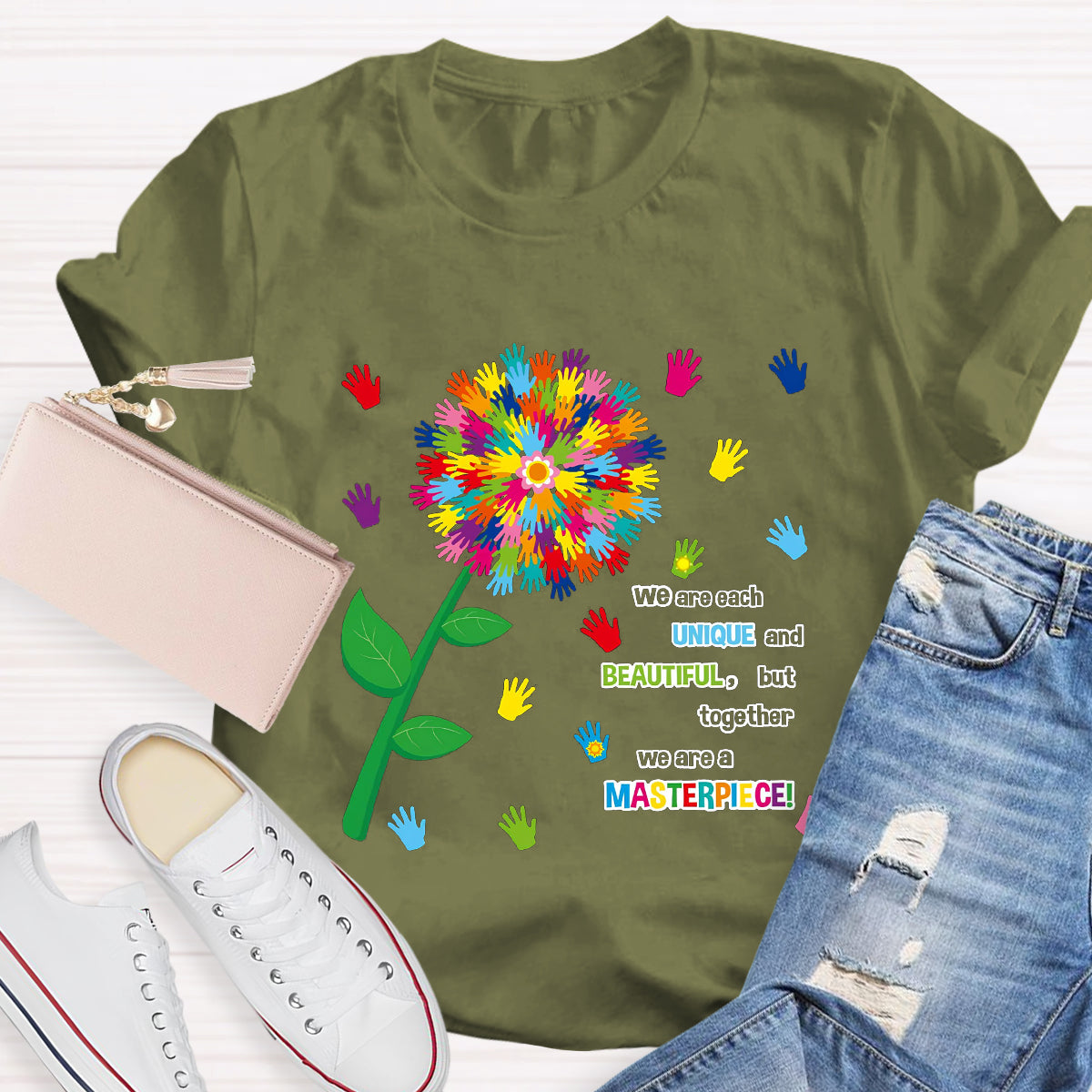 We Are Each Unique And Beautiful T-Shirt