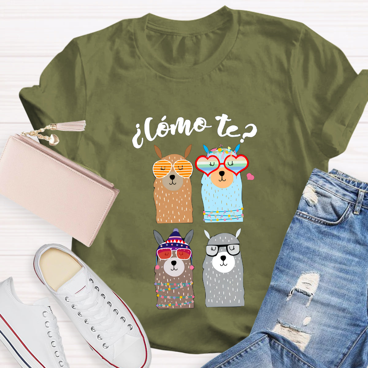 ¿Cómo Te Spanish Teacher T-Shirt