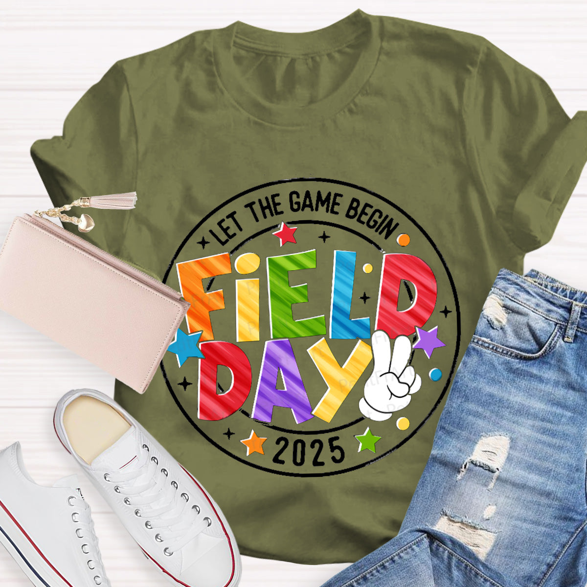Let The Game Begin Teacher T-Shirt