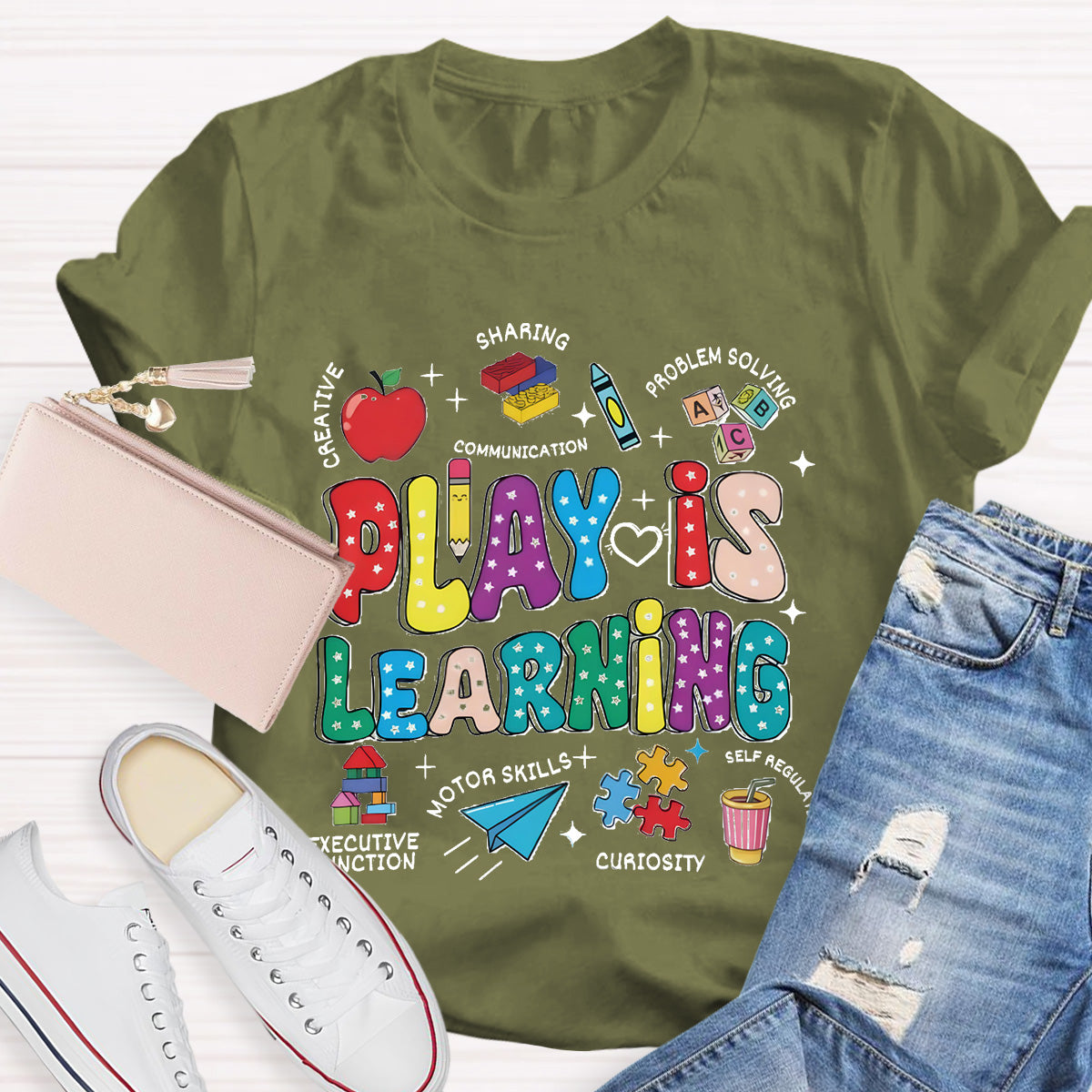 Play Is Learning Teacher T-Shirt