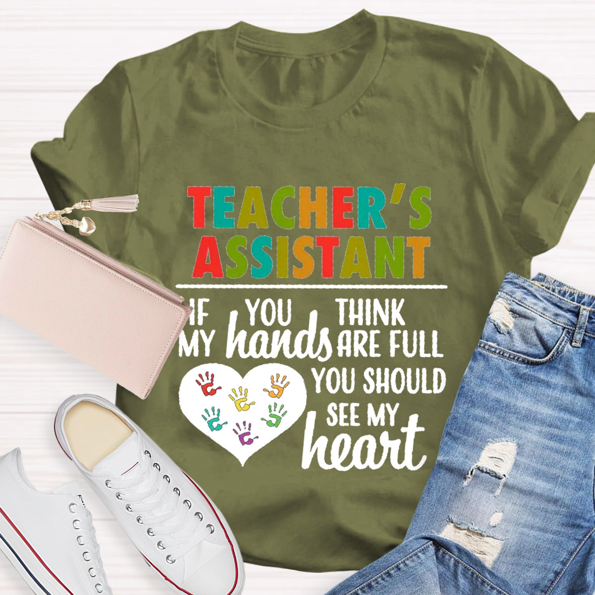 Teacher's Assistant You Should See My Heart T-Shirt