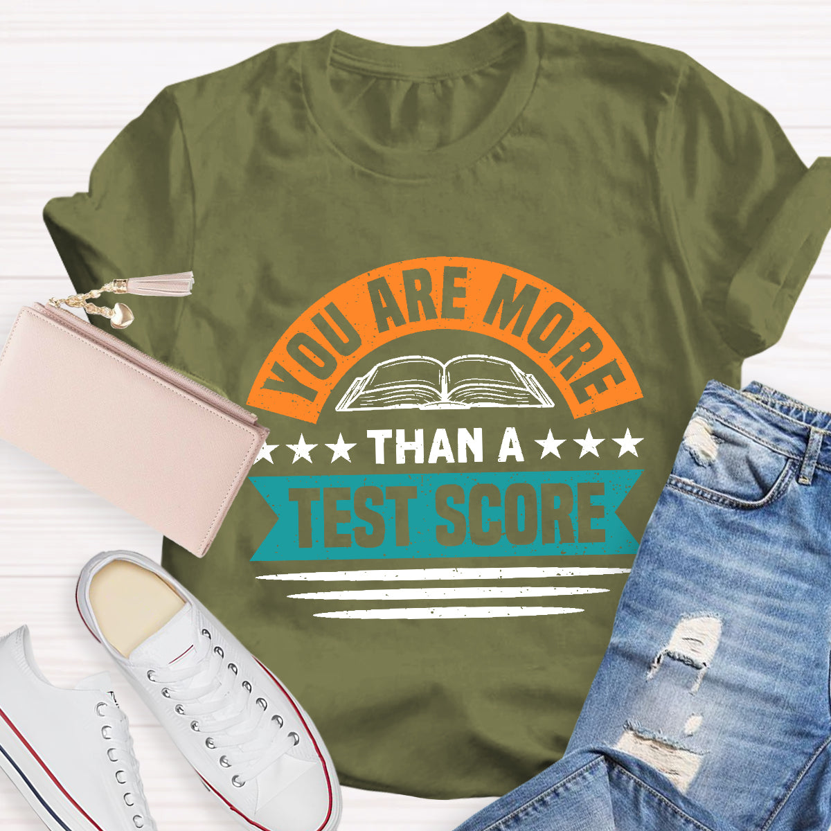 Young Are More Than A Test Score Teacher T-Shirt