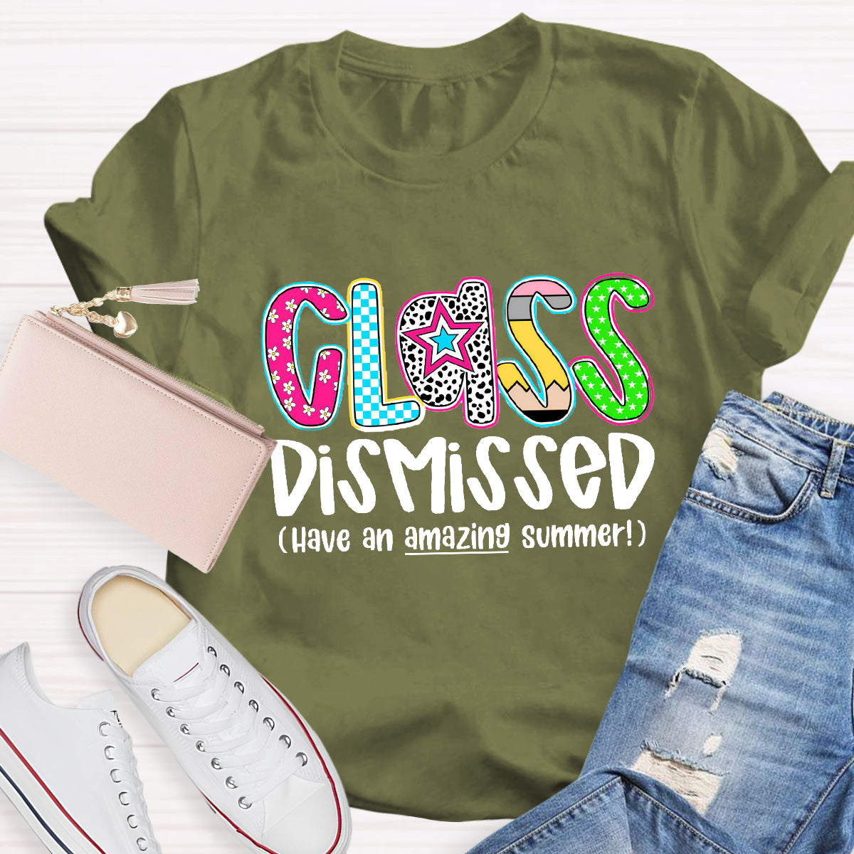 Class Dismissed Have An Amazing Summer Last Day Of School T-Shirt