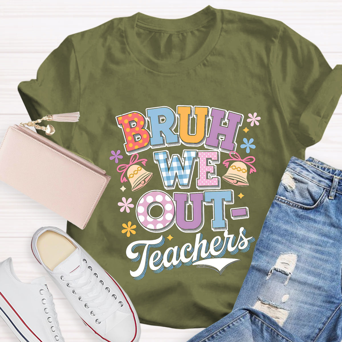 Ding Bruh We Out Teachers T-Shirt