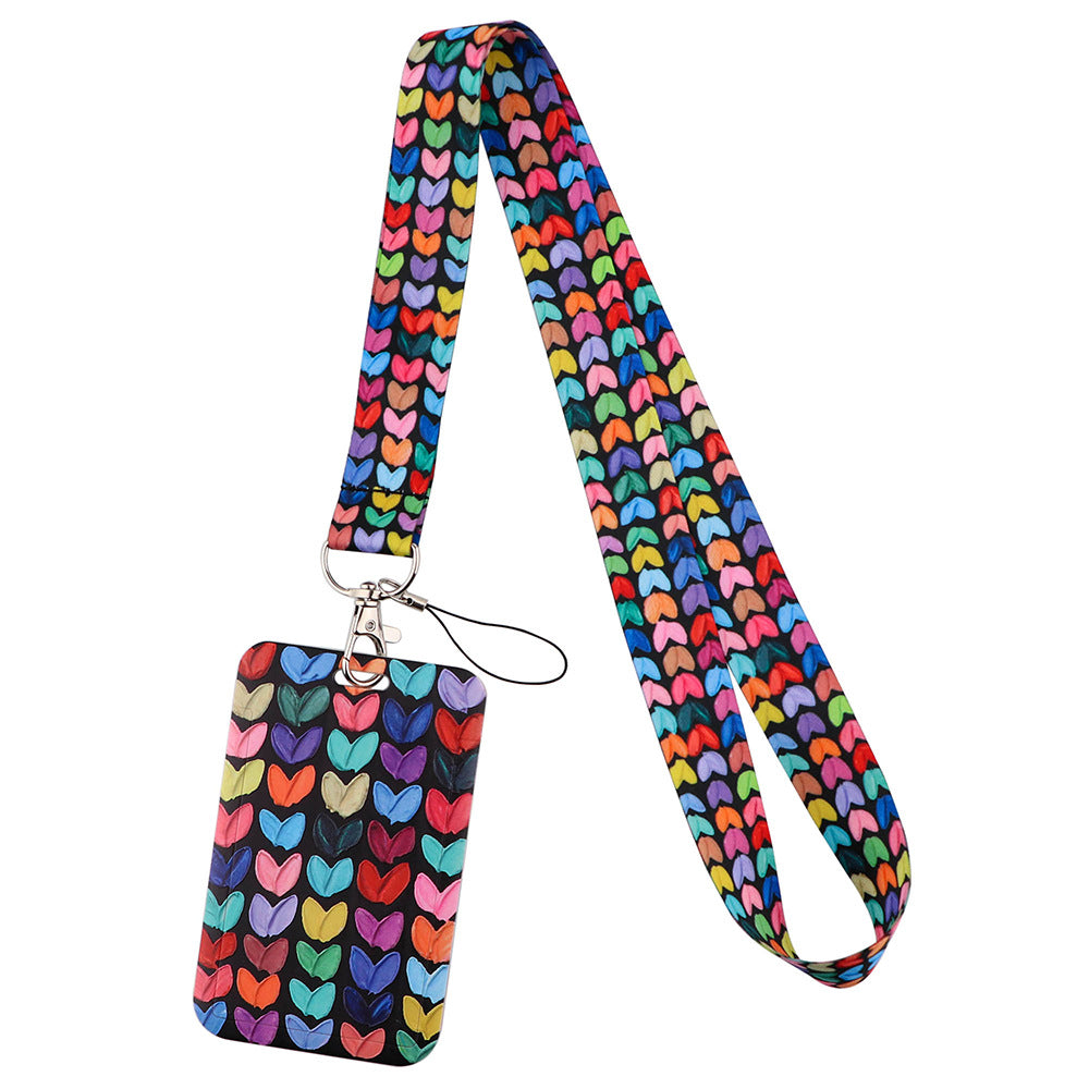 Teacher On-The-Go Heart Phone Strap Holder