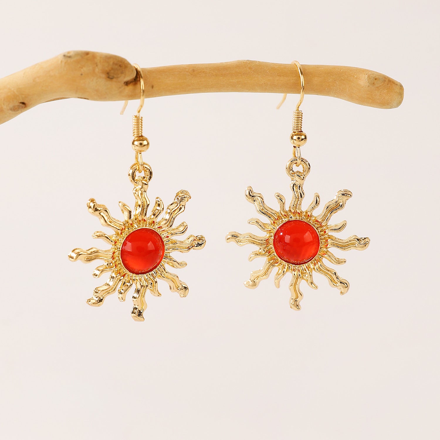 Bohemian Retro Fashion Sun Earrings
