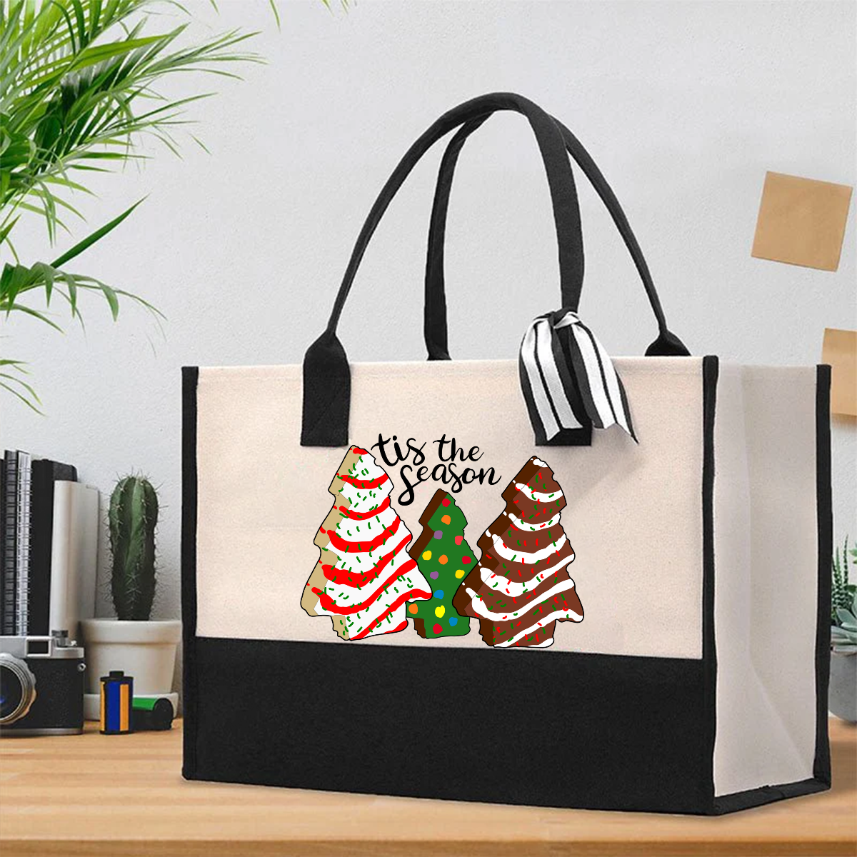 Tis The Season Cotton Tote Bag