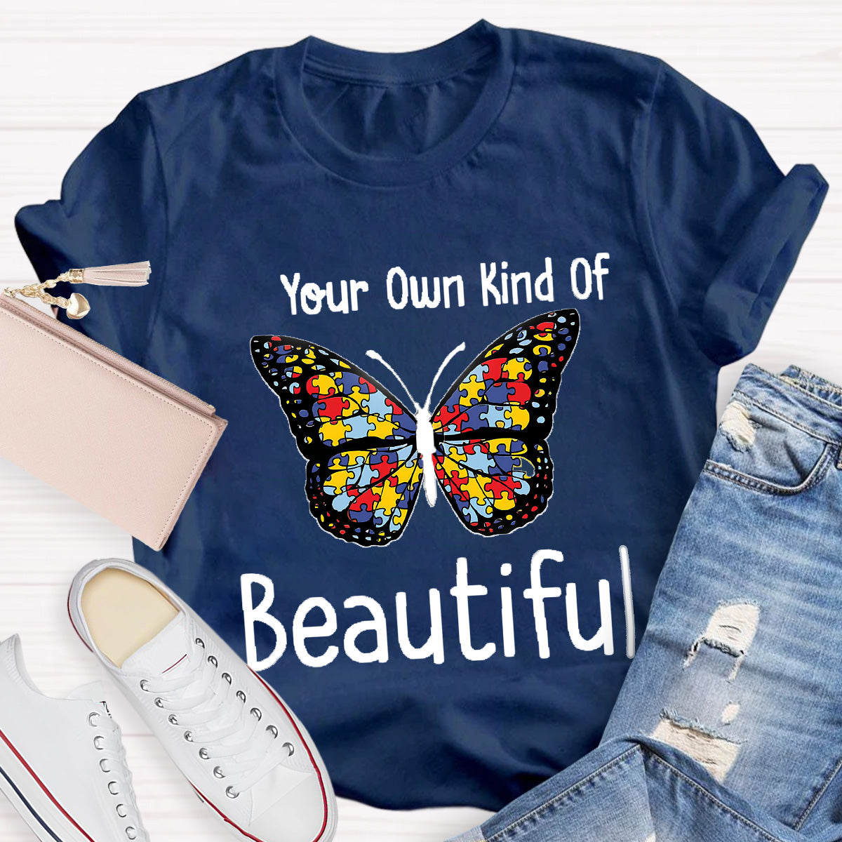 Your Own Kind Of Beautiful Teacher T-Shirt