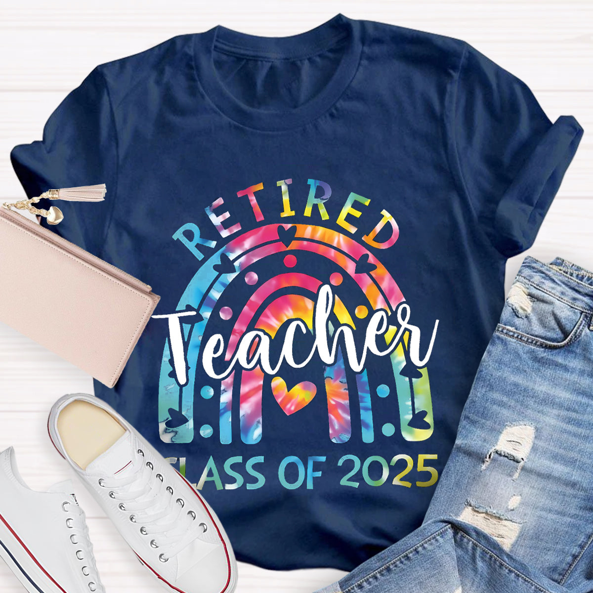 Retired Teacher Class Of 2025 T-Shirt