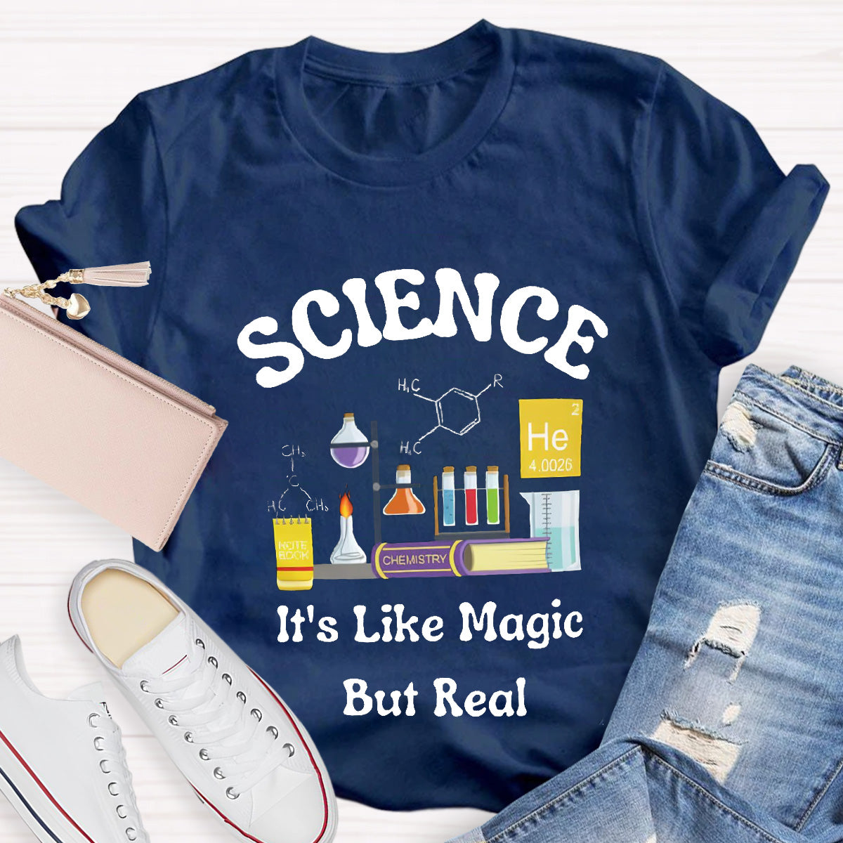 It's Like Magic But Real Teacher T-Shirt