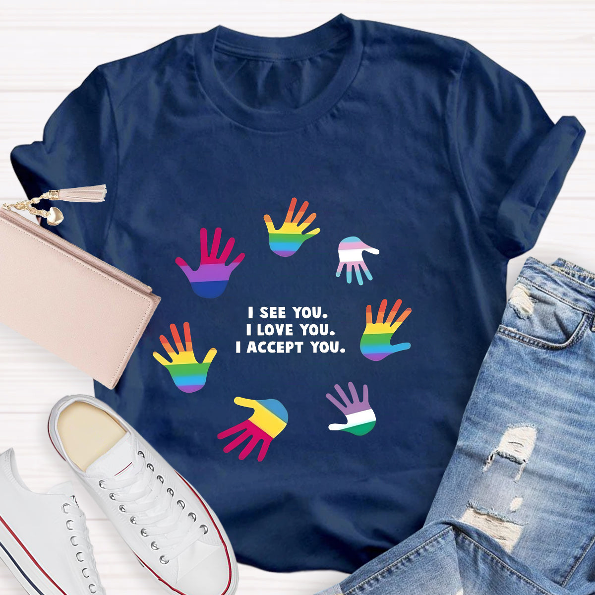 I See You I Love You Teacher T-Shirt