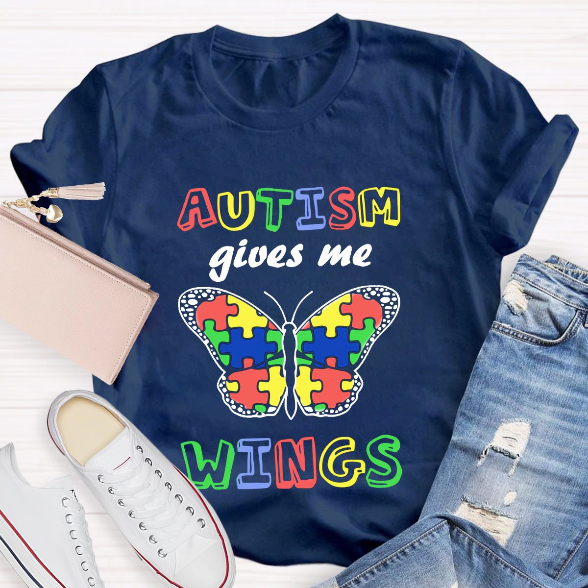 Autism Gives Me Wings T-Shirt