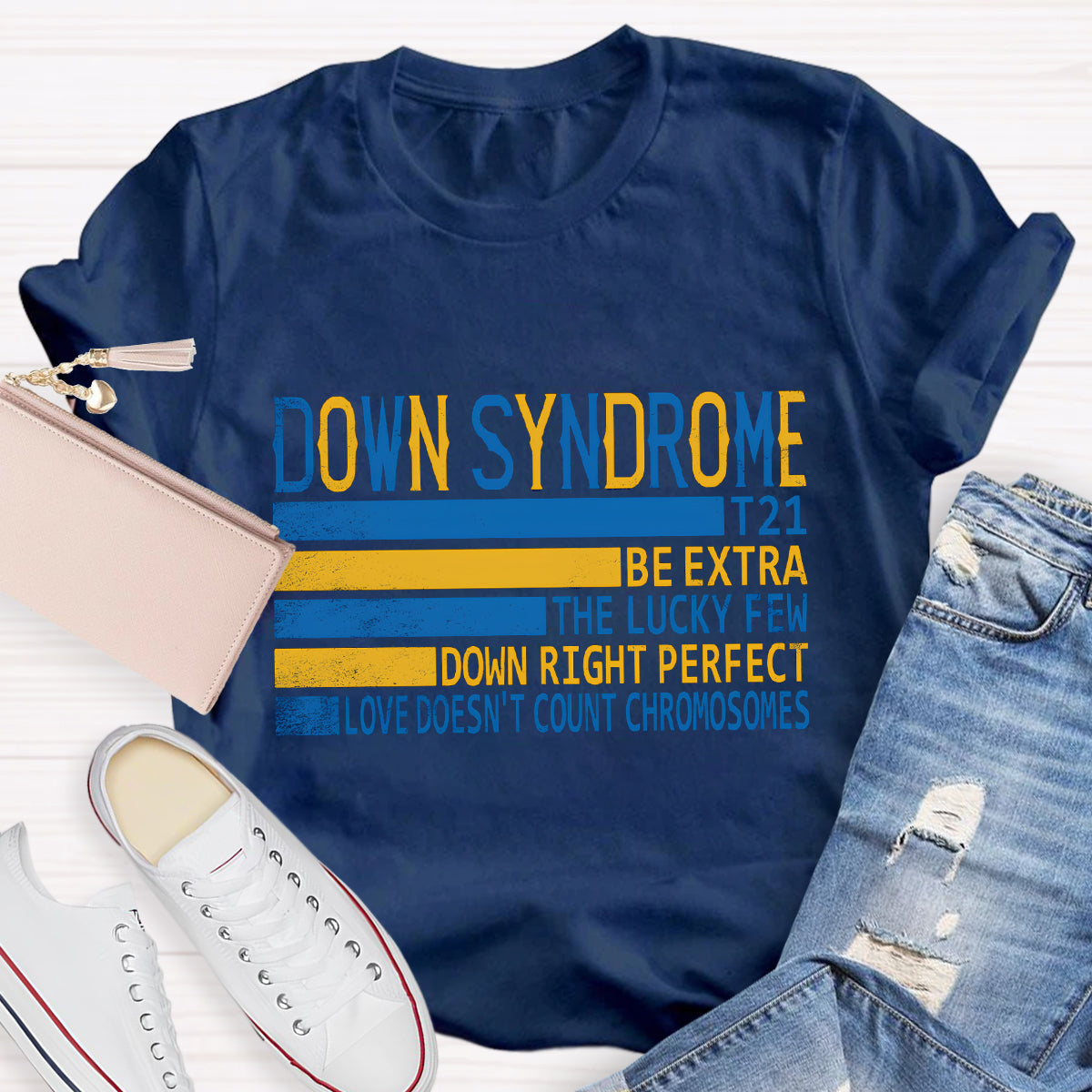 Down Syndrome Extra Chromosome T21 T-Shirt