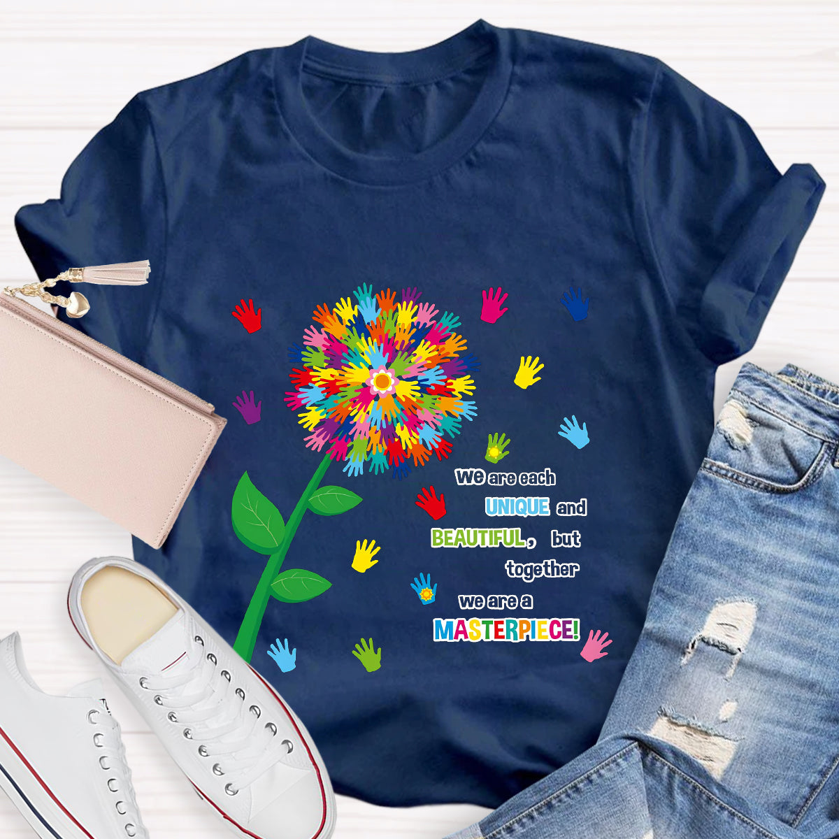 We Are Each Unique And Beautiful T-Shirt