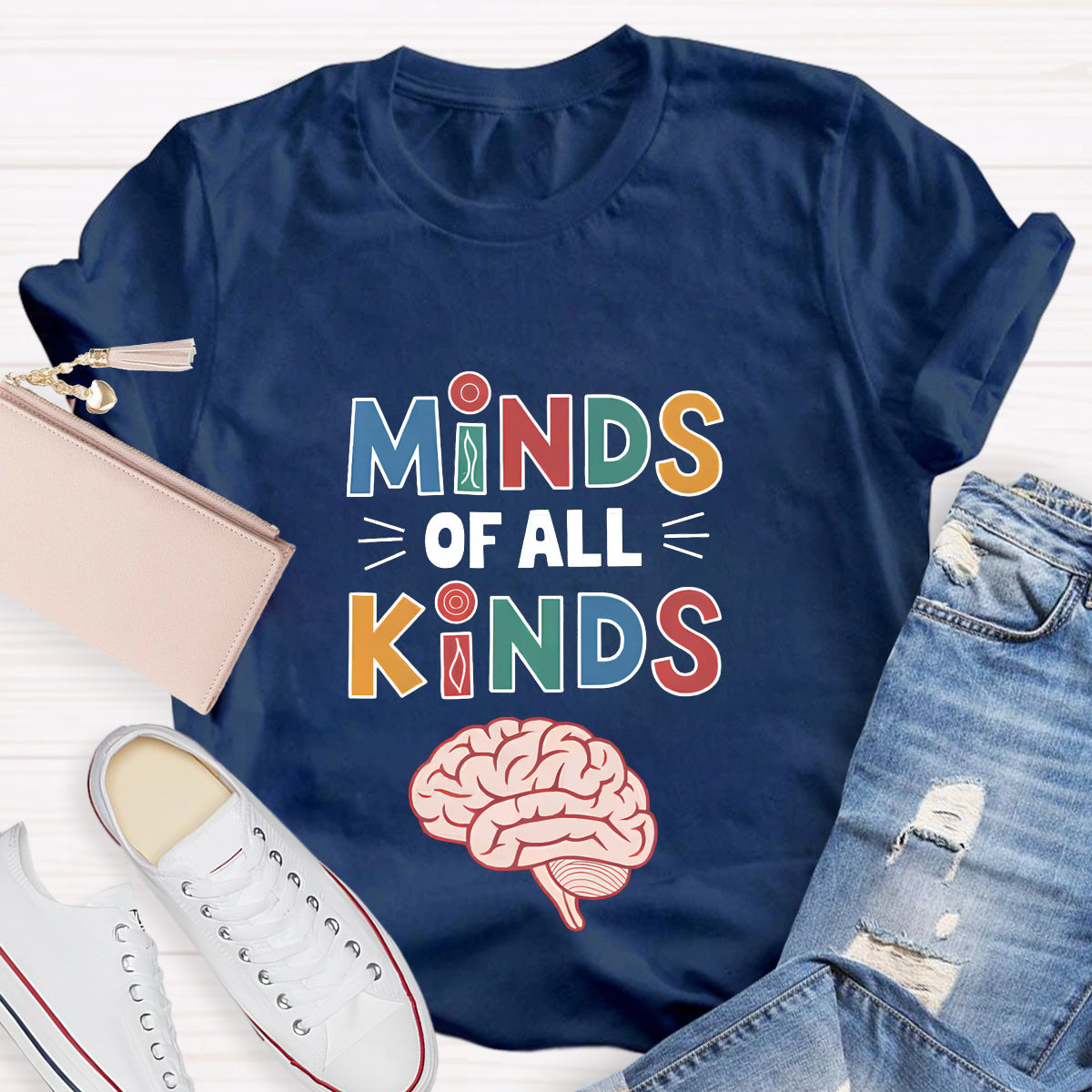 Minds Of All Kinds Teacher T-Shirt