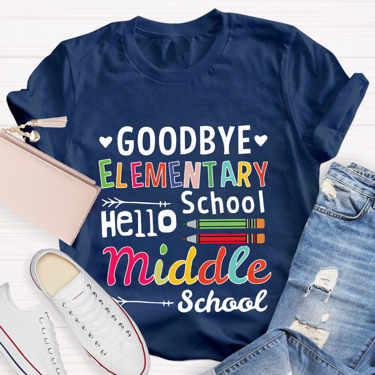 Hello Middle School Teacher T-Shirt