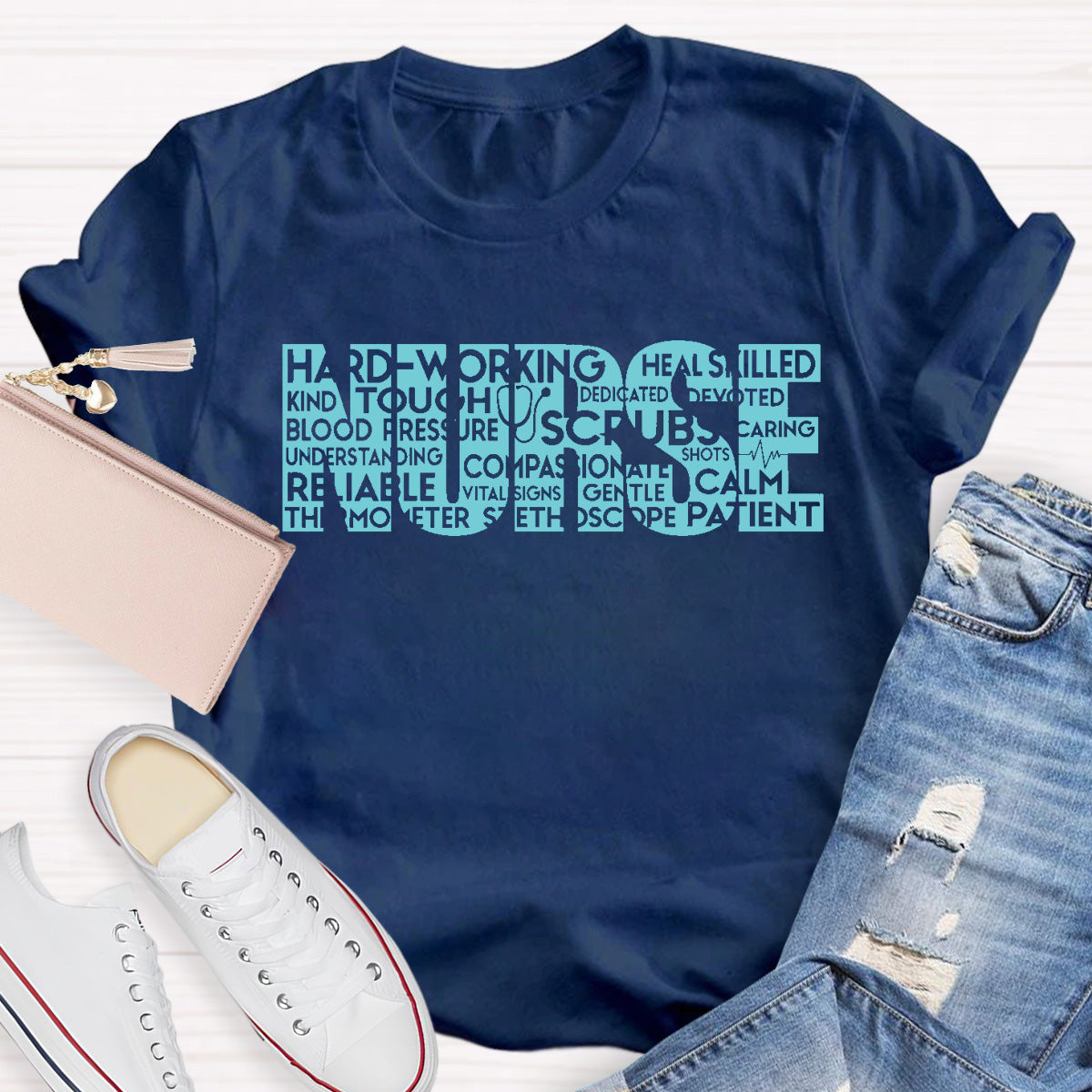 School Nurse Hard Working Patient T-Shirt