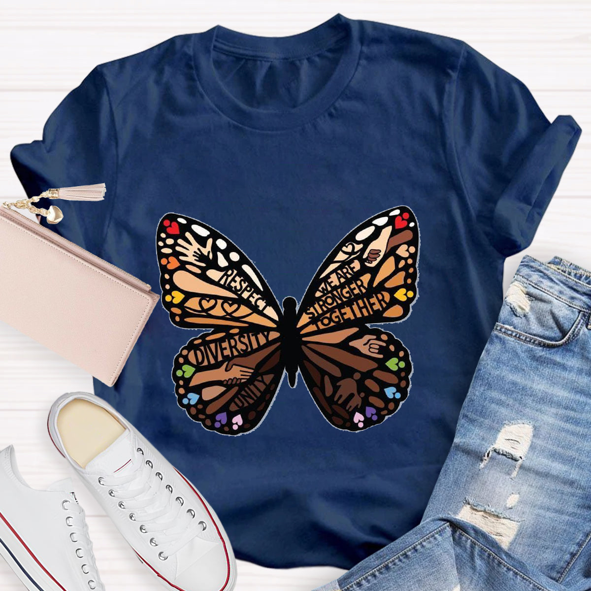 Respect Diversity We Are Strong Together T-Shirt