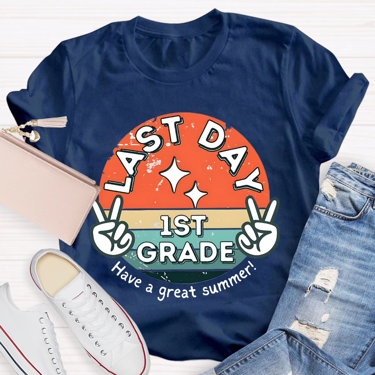 Personalize Grade Have A Great Summer Teacher T-Shirt
