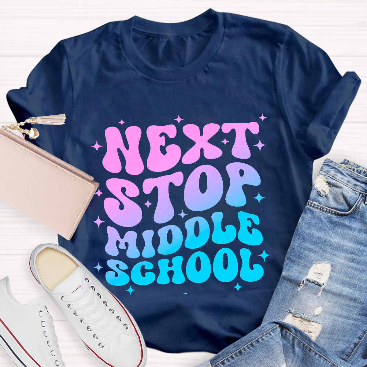 Next Stop Middle School Teacher T-Shirt