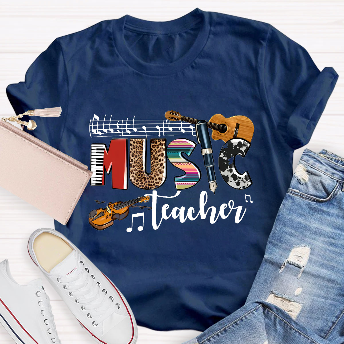Musical Instrument Music Teacher T-Shirt