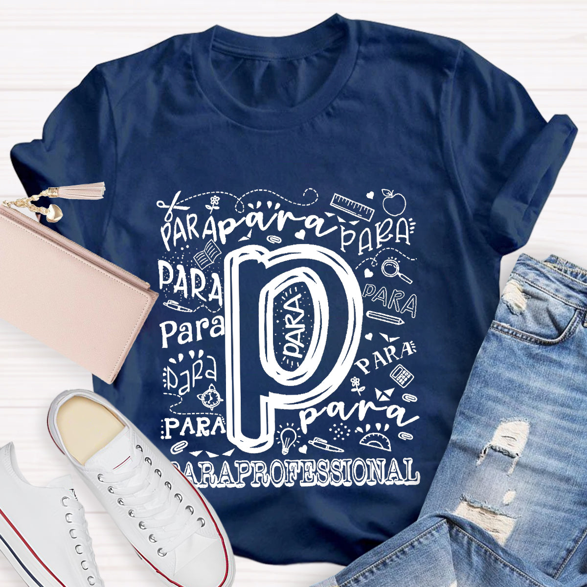 Para Professional Letter Pencil T-Shirt