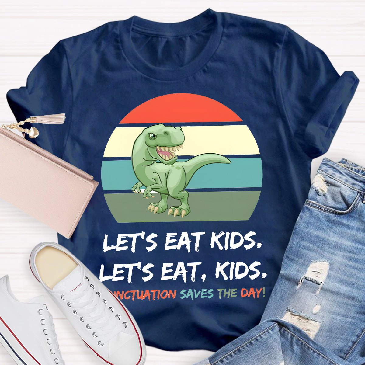 Dinosaur Teacher T-Shirt