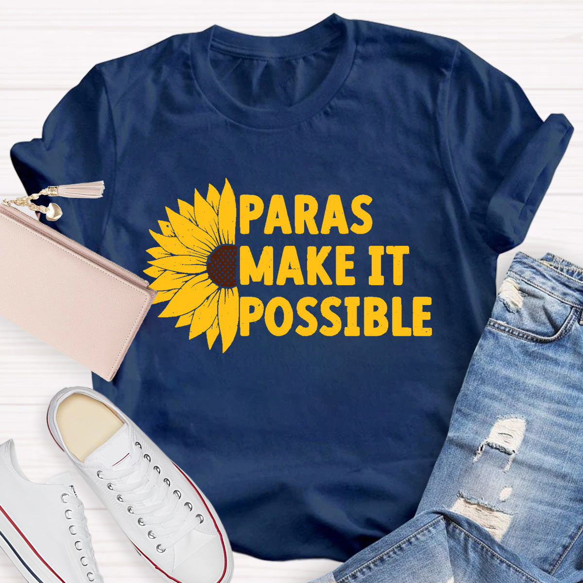 Paras Make It Possible Teacher T-Shirt