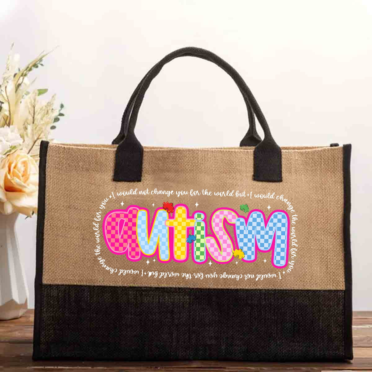 I Would Change The World For You Cotton Tote Bag