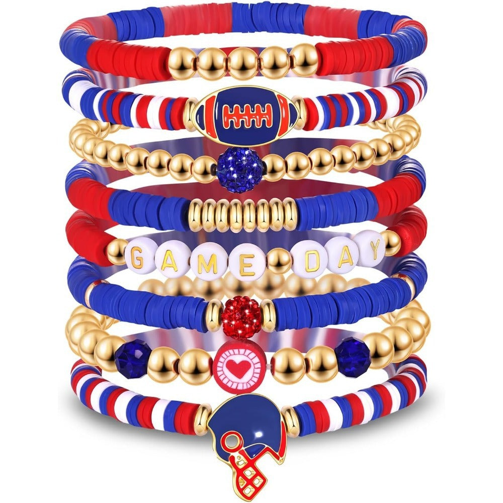 Game Day Football Bracelet