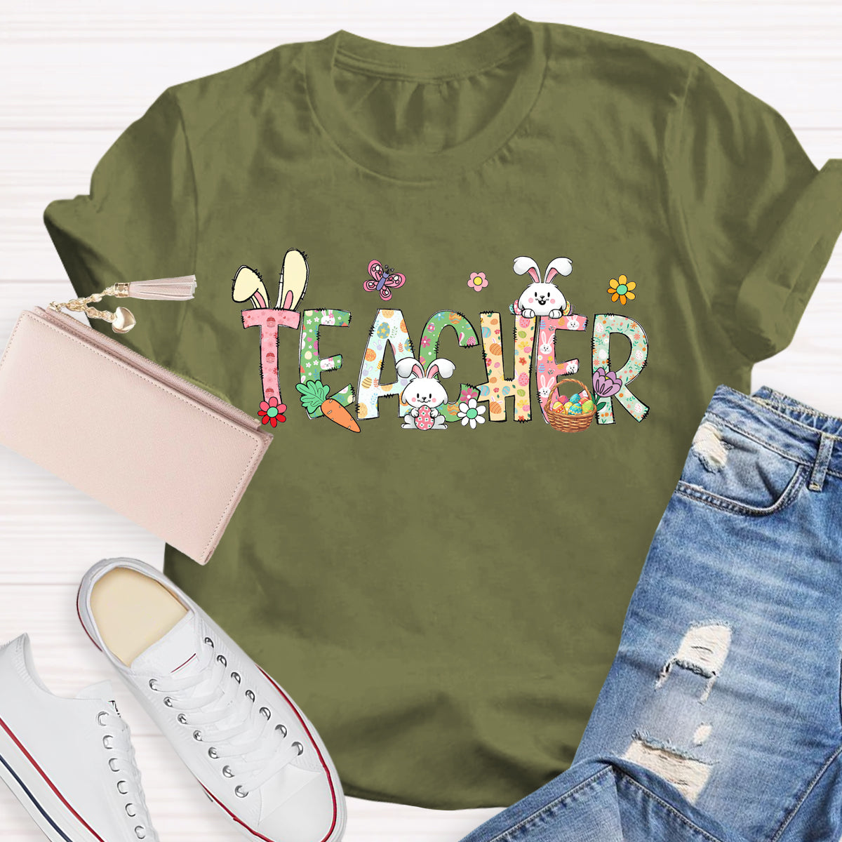 Easter Teacher T-Shirt