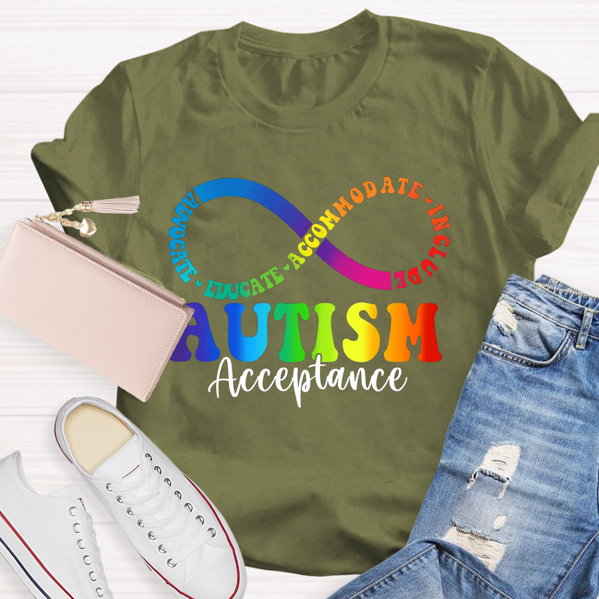 Advocate Educate Accommodate Include T-Shirt
