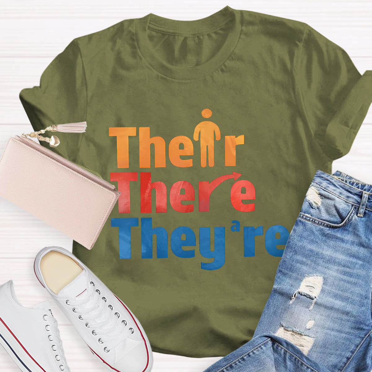 There They're Their Teacher T-Shirt