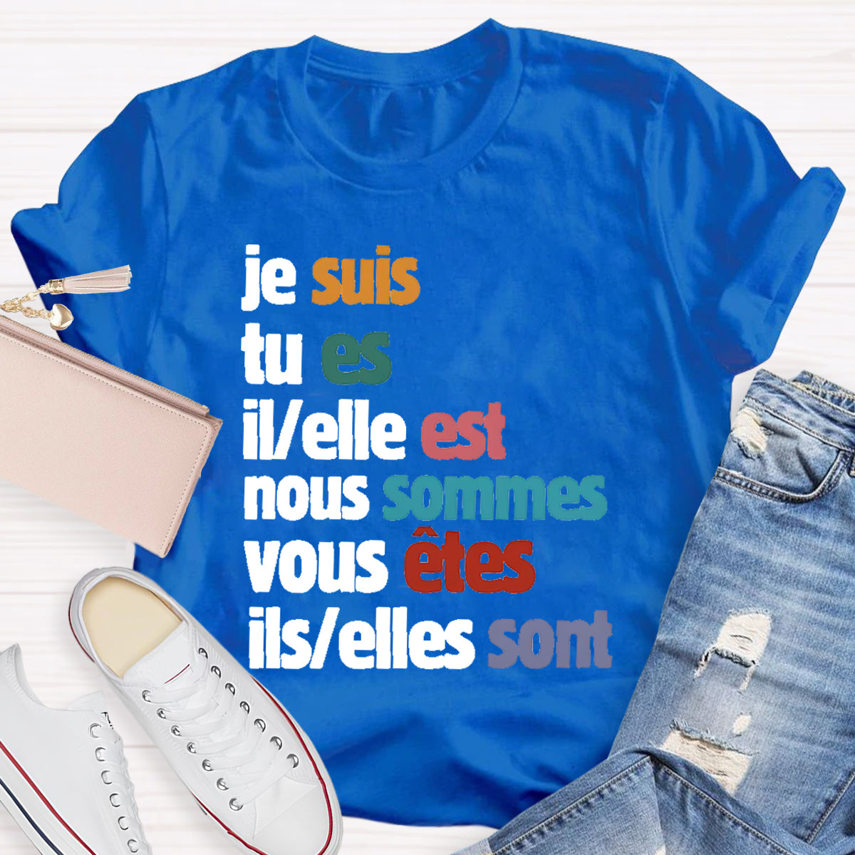 Je Suis Tu Es French Teacher T-Shirt