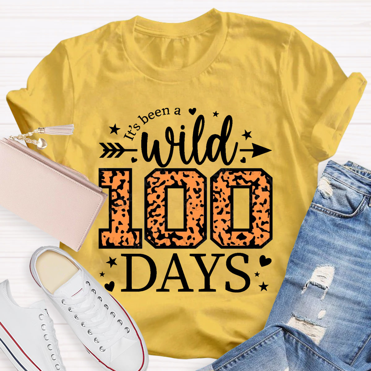 It'S Been A Wild 100 Days T-Shirt
