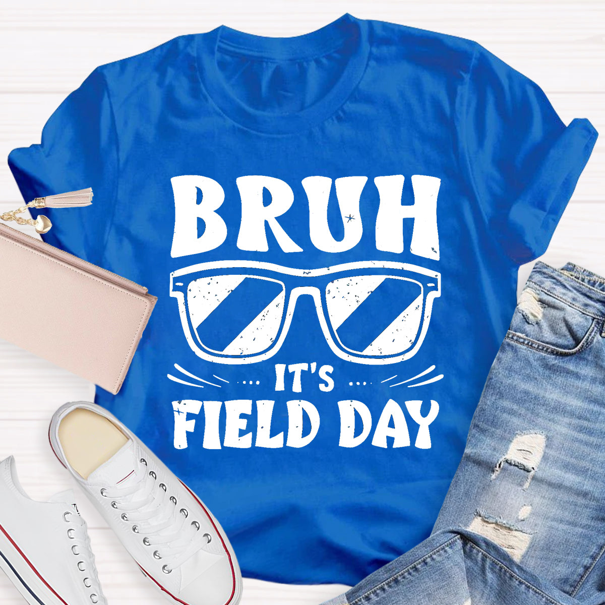 Bruh It's Field Day Teacher T-Shirt