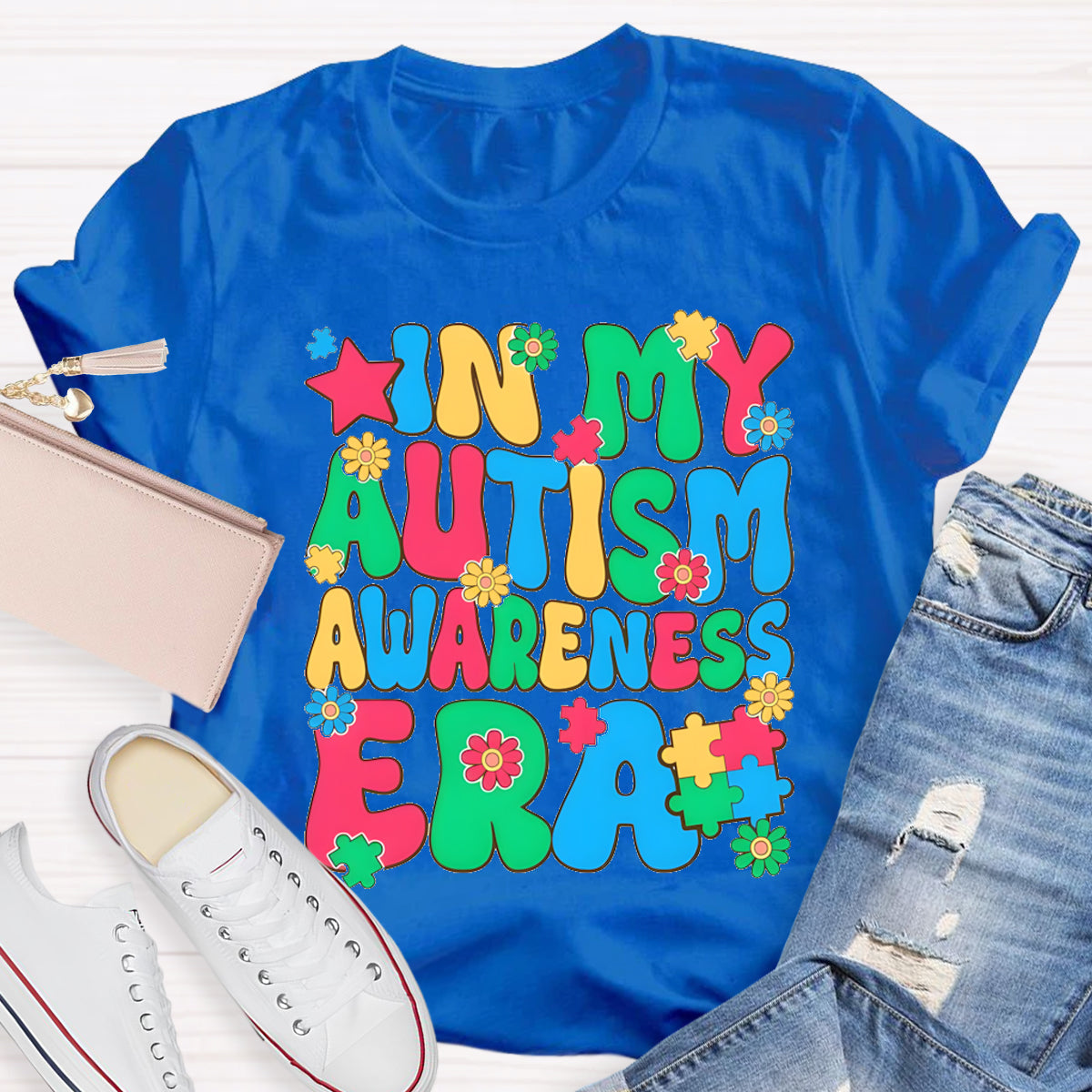 In My Autism Awareness Era Teacher T-Shirt