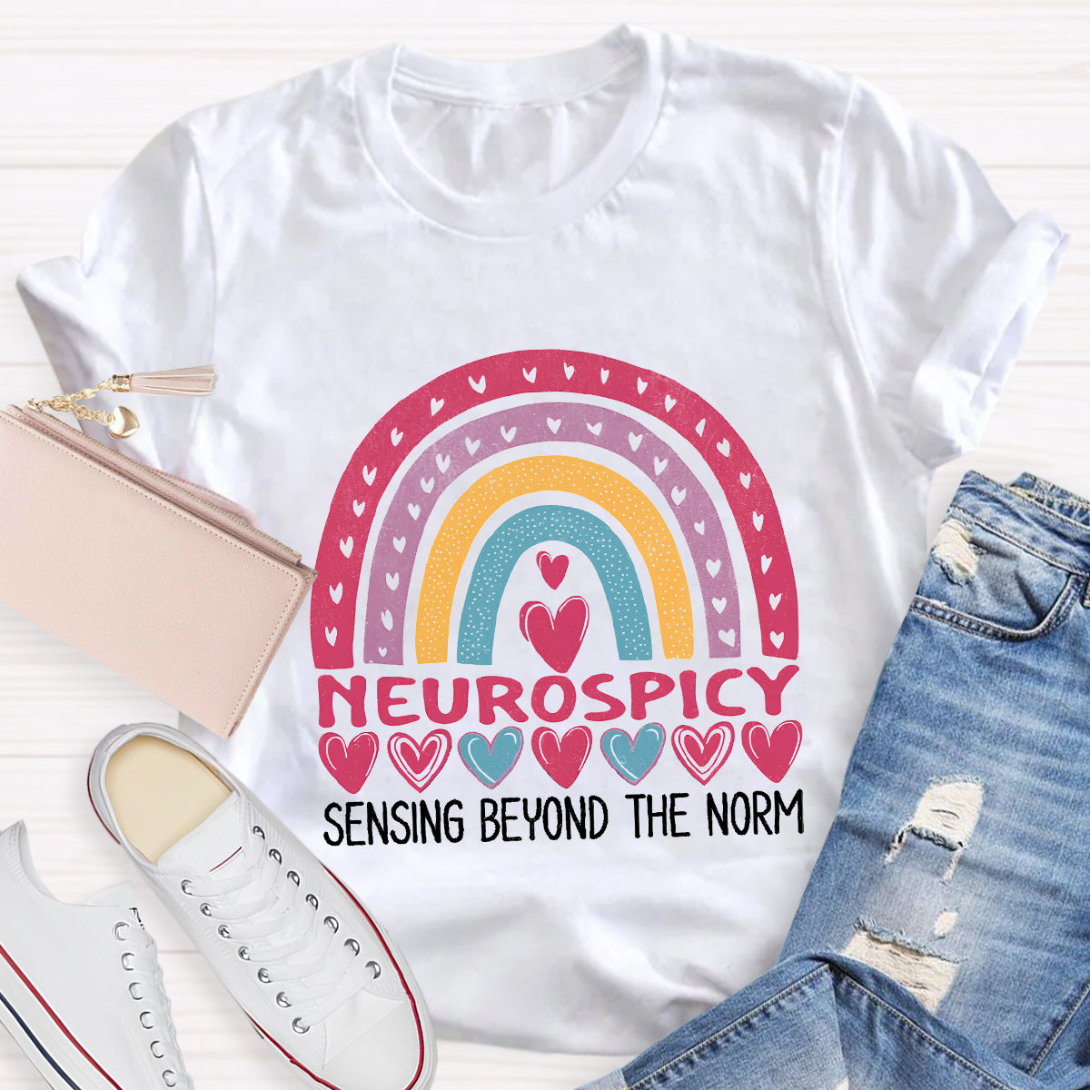 Neurospicy Sensing Beyond The Norm T-Shirt