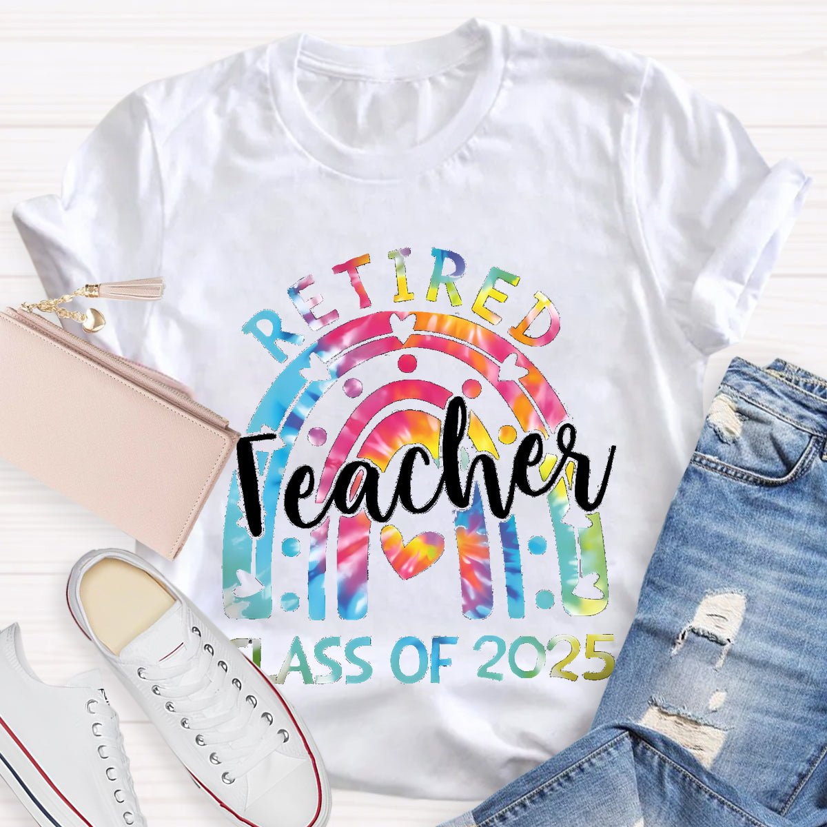 Retired Teacher Class Of 2025 T-Shirt