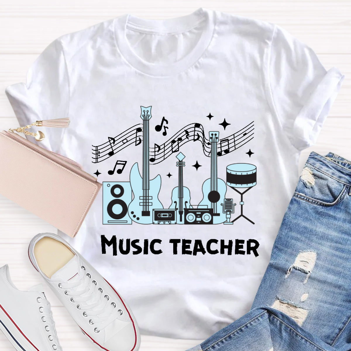 Music Teacher Guitar Teacher T-Shirt