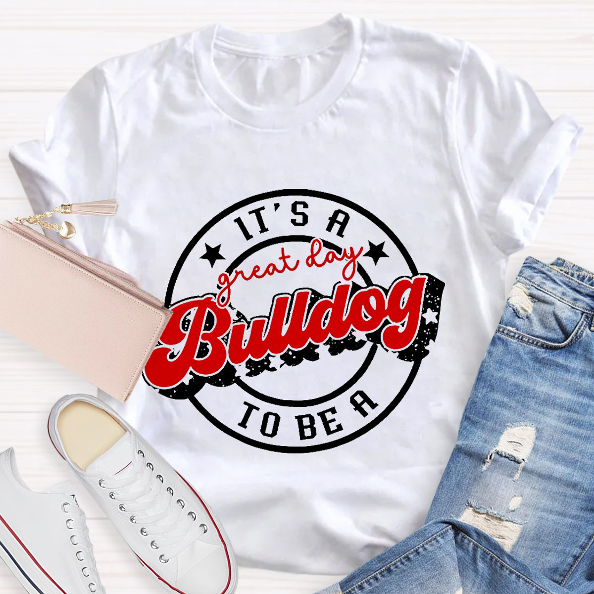 Personalized School Mascot It's A Good Day To Be A Mascot Teacher T-Shirt
