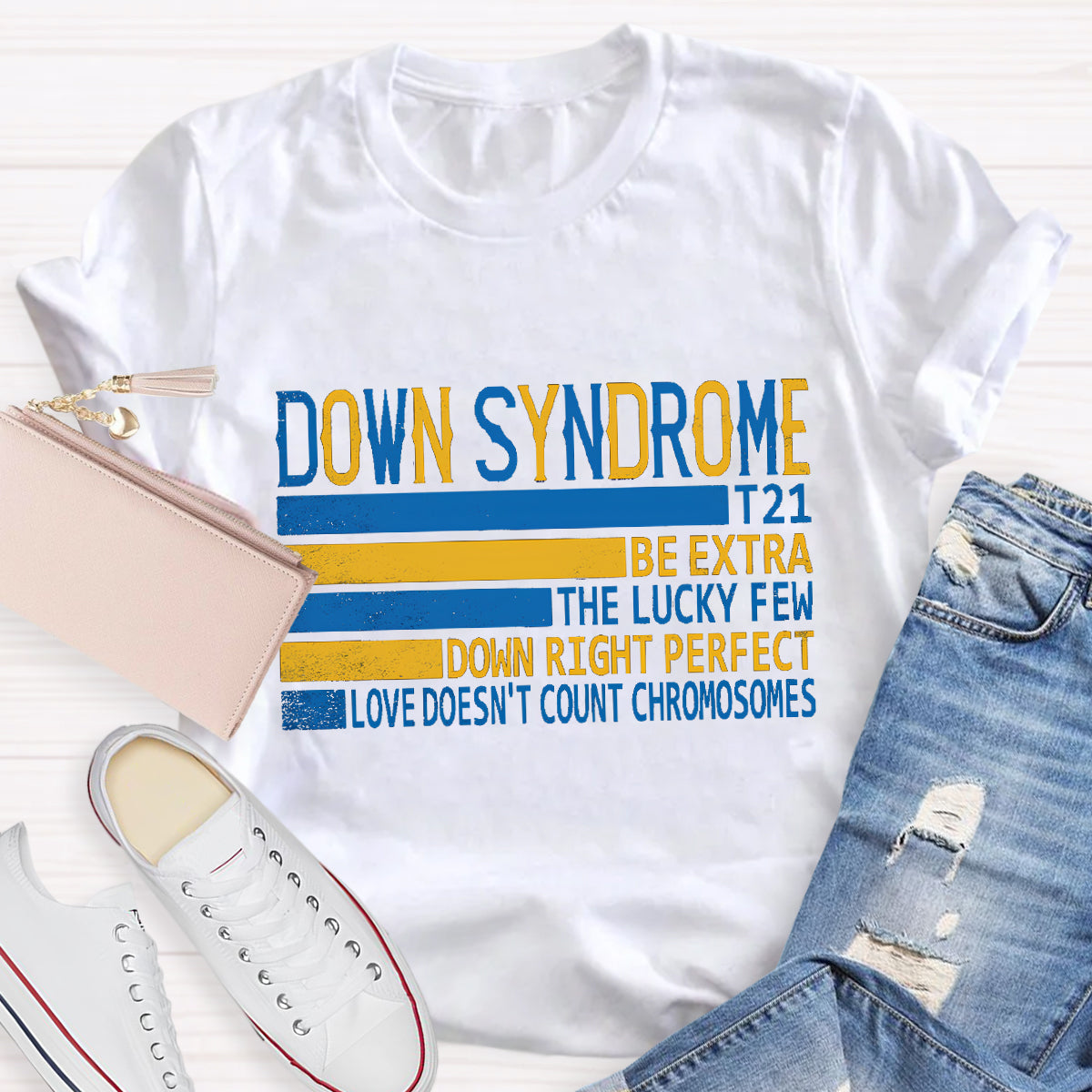 Down Syndrome Extra Chromosome T21 T-Shirt