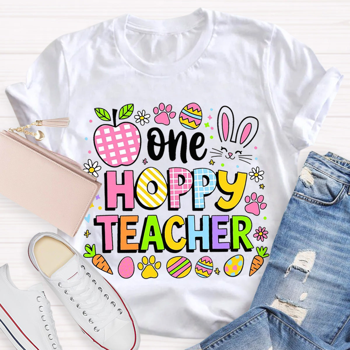 One Hoppy Teacher T-Shirt