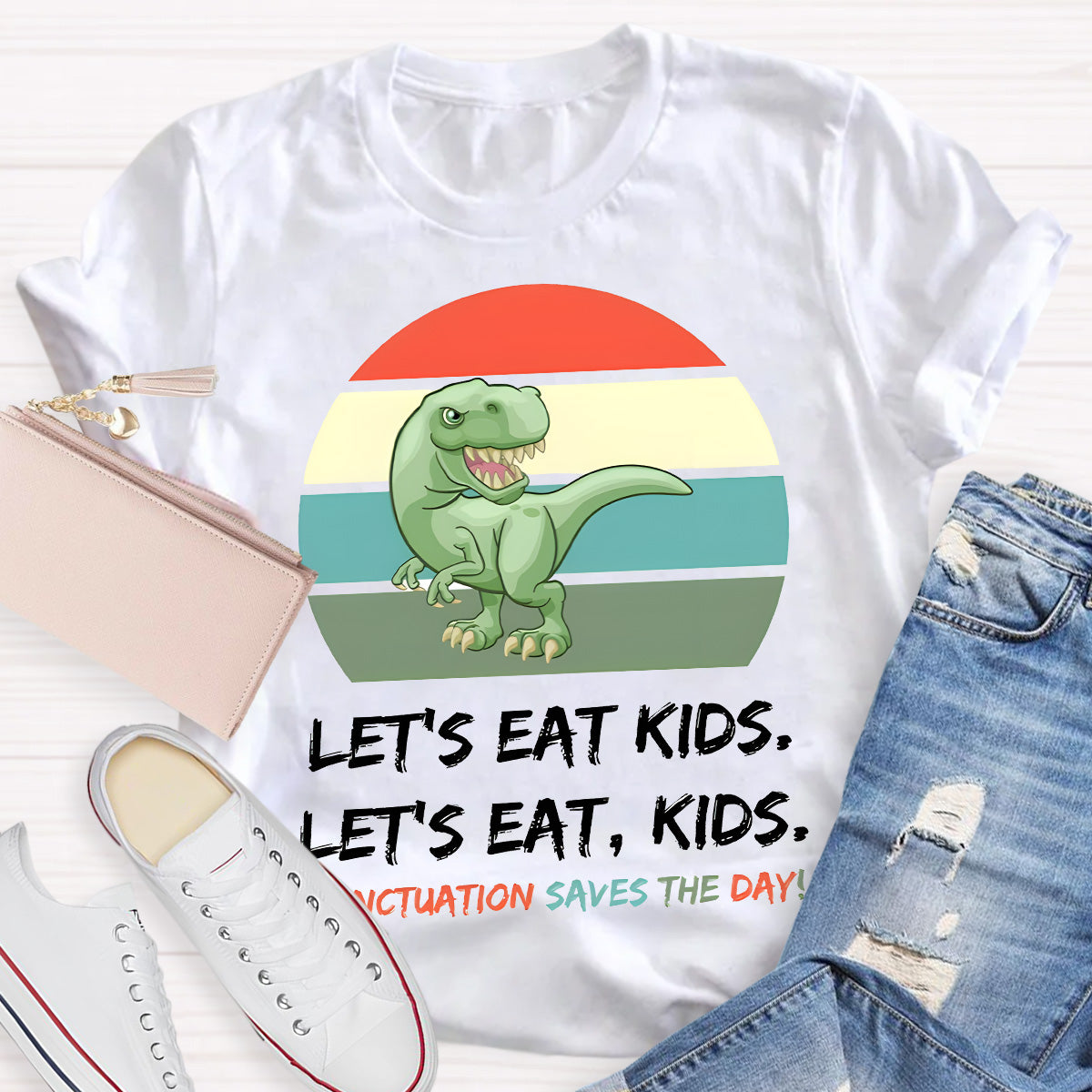 Dinosaur Teacher T-Shirt