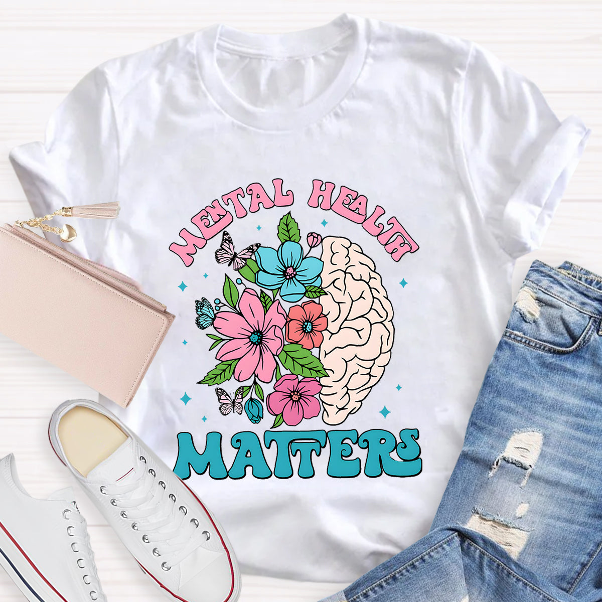 Mental Health Matters Teacher T-Shirt